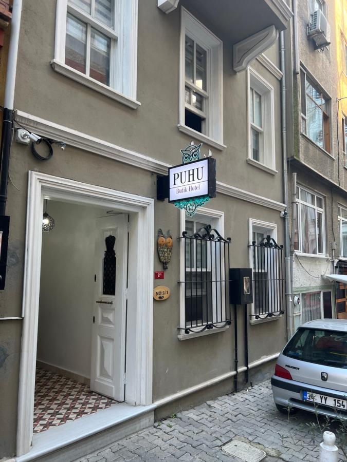 Puhu Otel Istanbul Exterior foto